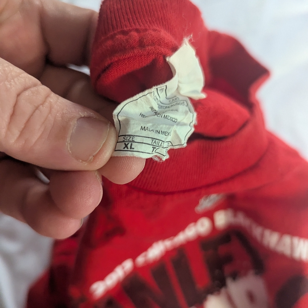 Reebok Red‎ Chicago Blackhawks Stanley Cup Champions T-Shirt - Picture 5 of 5